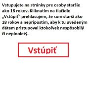 Mám viac ako 18 rokov.