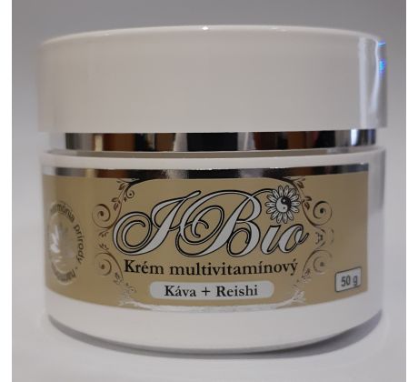 IBIO multivitamínový krém káva reishi 50g