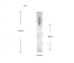 AIRLESS fľaška priehľadná 10 ml