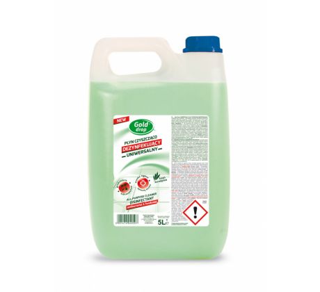 Gold drop dezinfekcia na podlahy a plochy 5 L