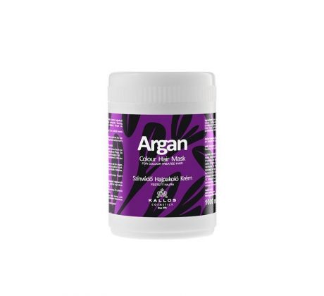 Kallos Argan maska na farbené vlasy 1000 ml