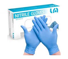 LM nitrilove rukavice S 100 ks